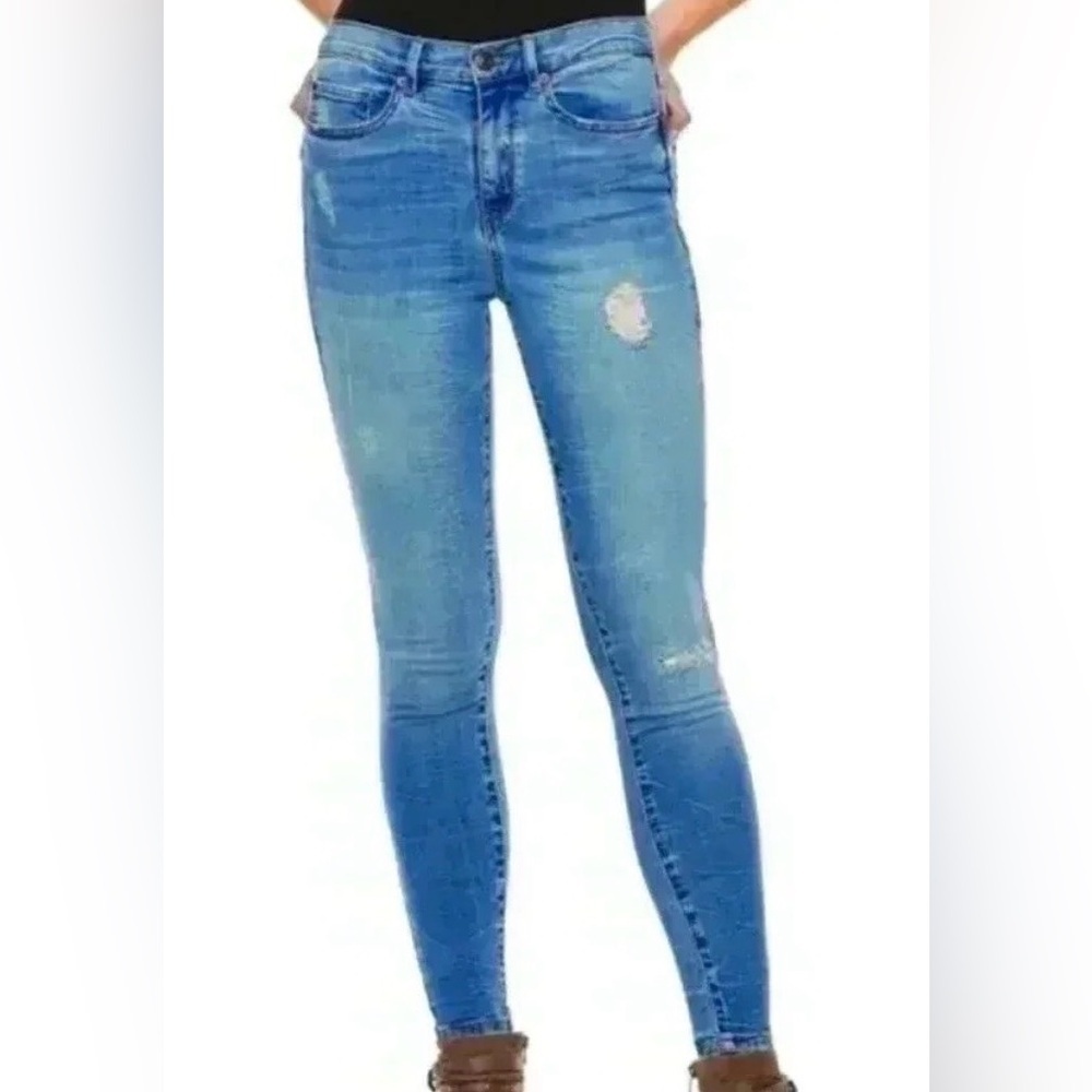 Mudd FLX stretch high rise jegging, sz 7